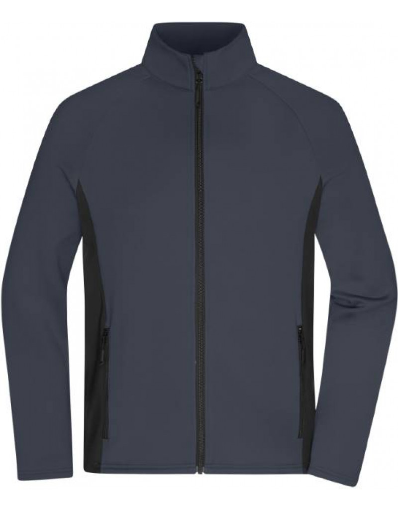 Jachetă elastică din fleece pentru bărbați